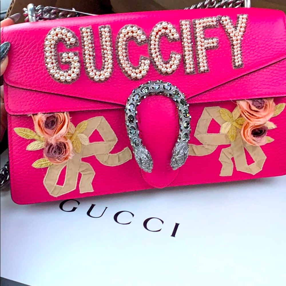 *SOLD*NWT Dionysus Guccify Bag - Picture 1 of 3